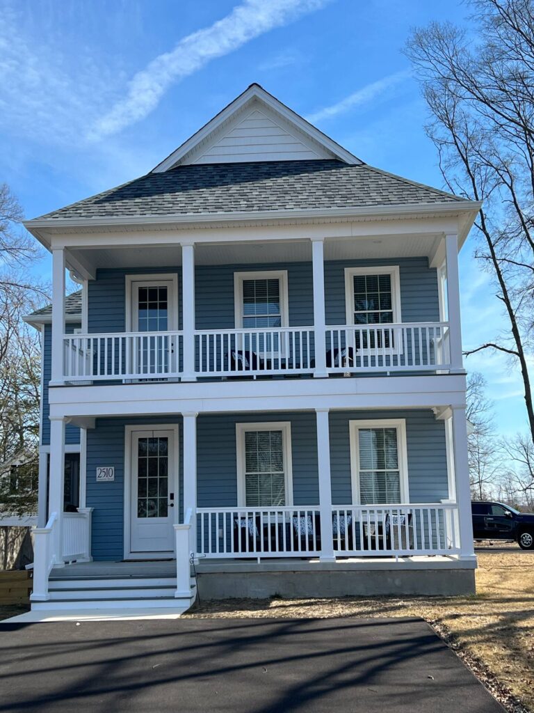 "Brand new home located in a quiet community on Kent Island where you can enjoy island life!  Beautiful water views of Cox Creek, and gorgeous sunsets from the second-floor balcony.  Minutes away from The Chesapeake Bay Bridge and The Kent Narrows.   A short drive to Annapolis, and beautiful St Michaels."